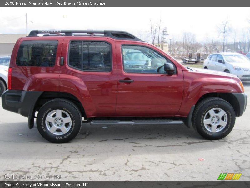 Red Brawn / Steel/Graphite 2008 Nissan Xterra S 4x4