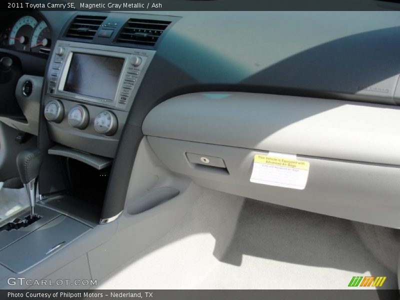 Magnetic Gray Metallic / Ash 2011 Toyota Camry SE