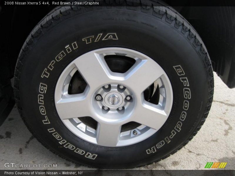 Red Brawn / Steel/Graphite 2008 Nissan Xterra S 4x4