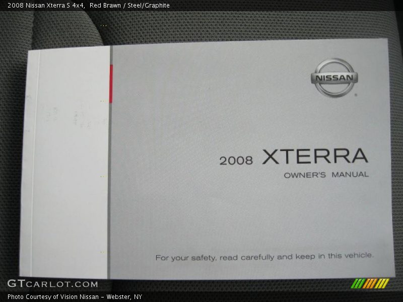 Red Brawn / Steel/Graphite 2008 Nissan Xterra S 4x4