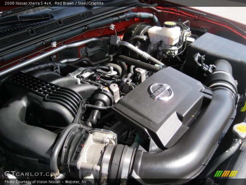 Red Brawn / Steel/Graphite 2008 Nissan Xterra S 4x4
