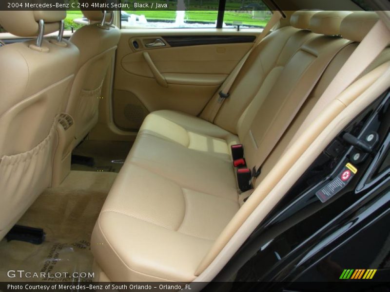 Black / Java 2004 Mercedes-Benz C 240 4Matic Sedan