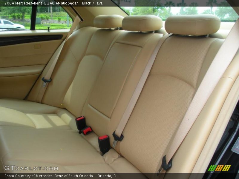 Black / Java 2004 Mercedes-Benz C 240 4Matic Sedan