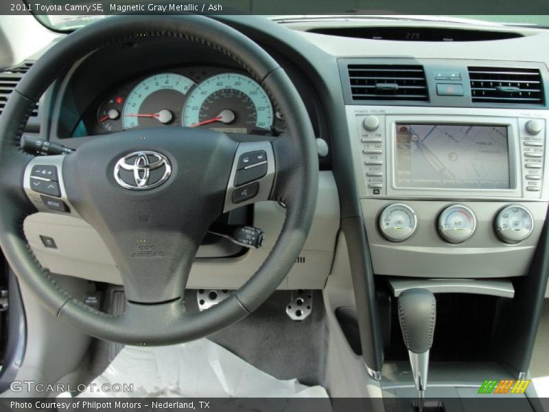 Magnetic Gray Metallic / Ash 2011 Toyota Camry SE