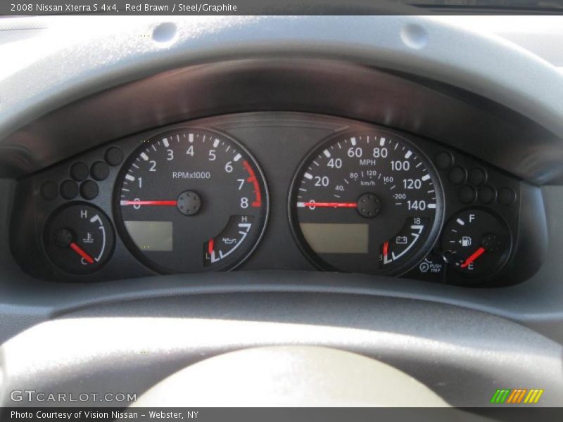 Red Brawn / Steel/Graphite 2008 Nissan Xterra S 4x4