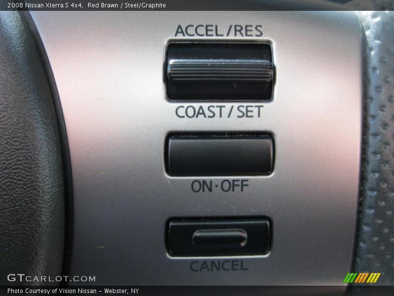 Red Brawn / Steel/Graphite 2008 Nissan Xterra S 4x4