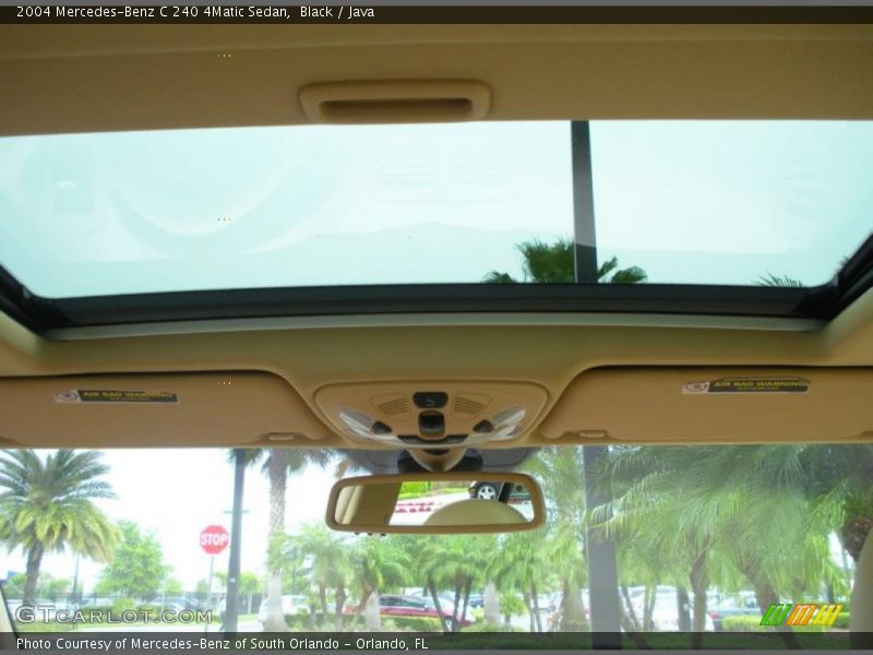 Black / Java 2004 Mercedes-Benz C 240 4Matic Sedan