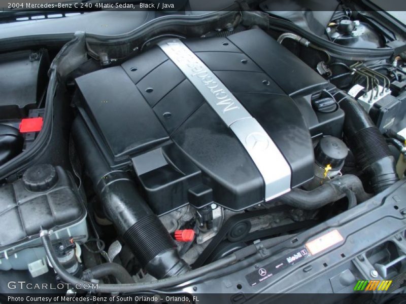 Black / Java 2004 Mercedes-Benz C 240 4Matic Sedan