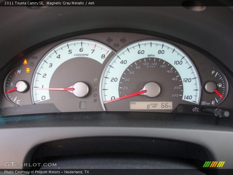 Magnetic Gray Metallic / Ash 2011 Toyota Camry SE