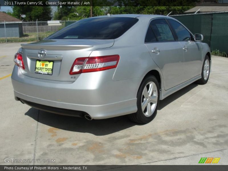 Classic Silver Metallic / Ash 2011 Toyota Camry SE