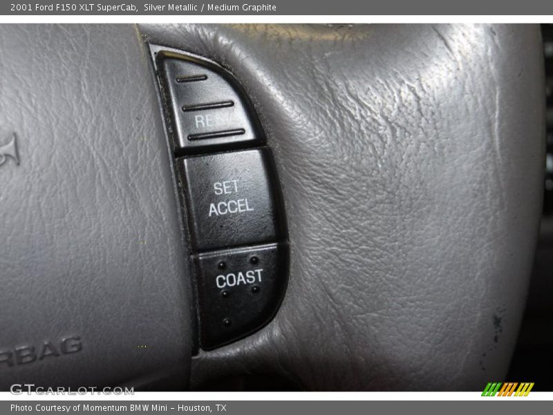 Silver Metallic / Medium Graphite 2001 Ford F150 XLT SuperCab