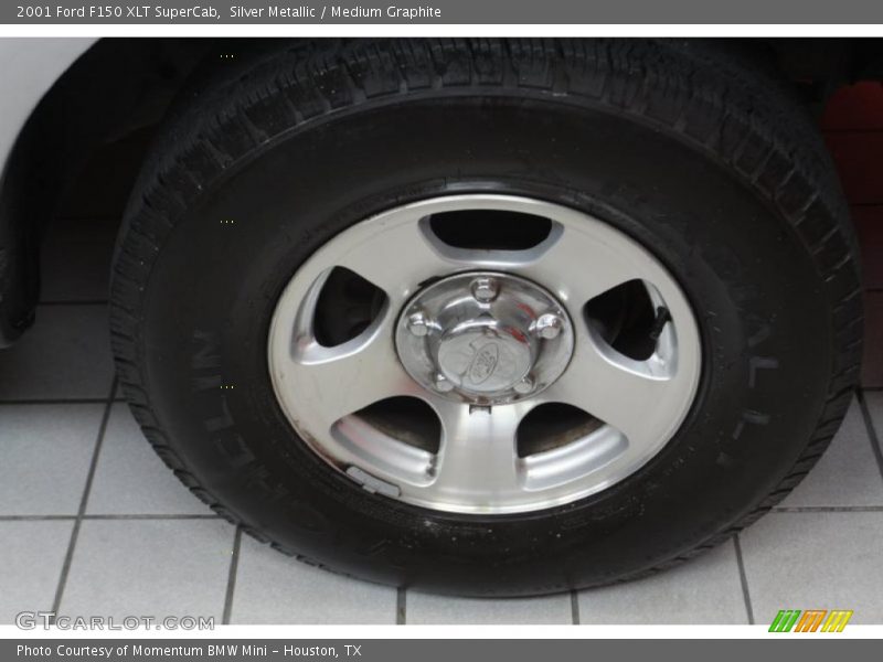 Silver Metallic / Medium Graphite 2001 Ford F150 XLT SuperCab
