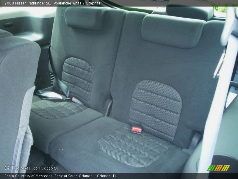 Avalanche White / Graphite 2008 Nissan Pathfinder SE