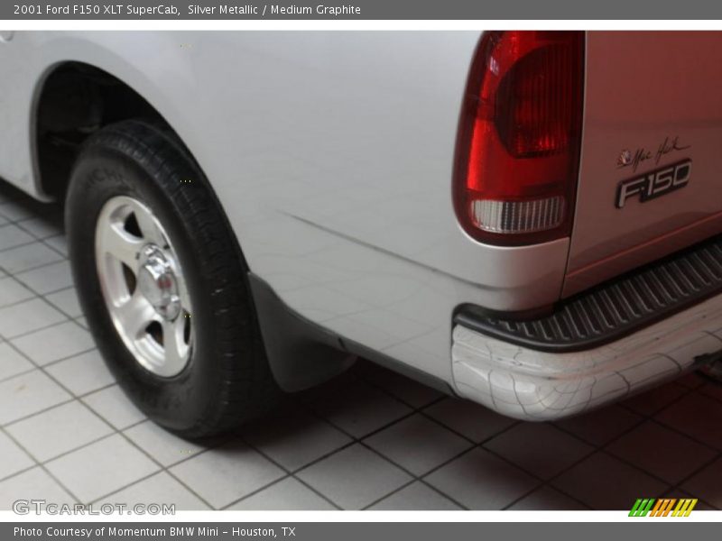 Silver Metallic / Medium Graphite 2001 Ford F150 XLT SuperCab