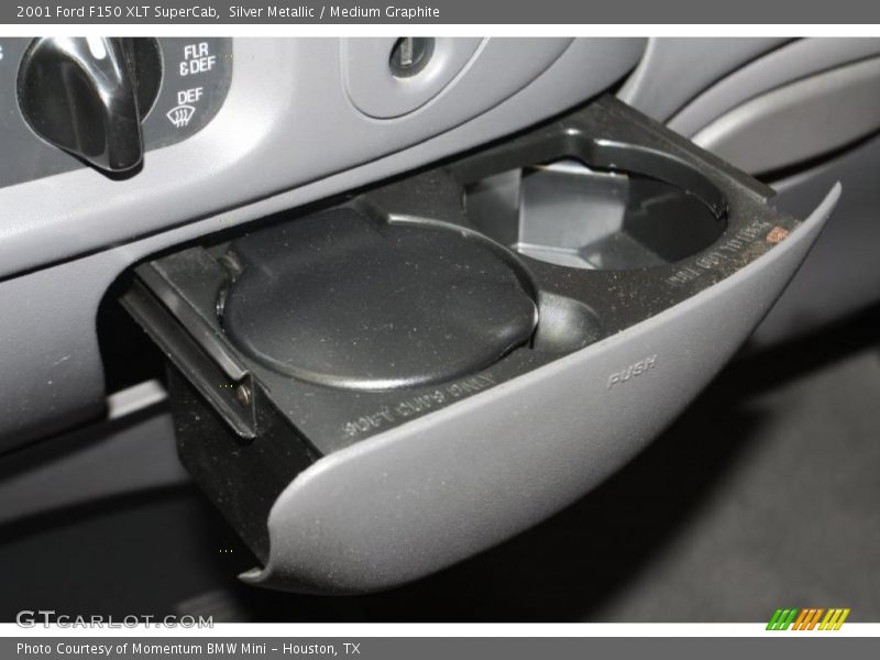 Silver Metallic / Medium Graphite 2001 Ford F150 XLT SuperCab