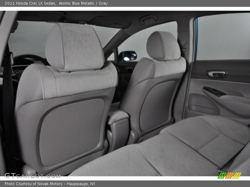  2011 Civic LX Sedan Gray Interior