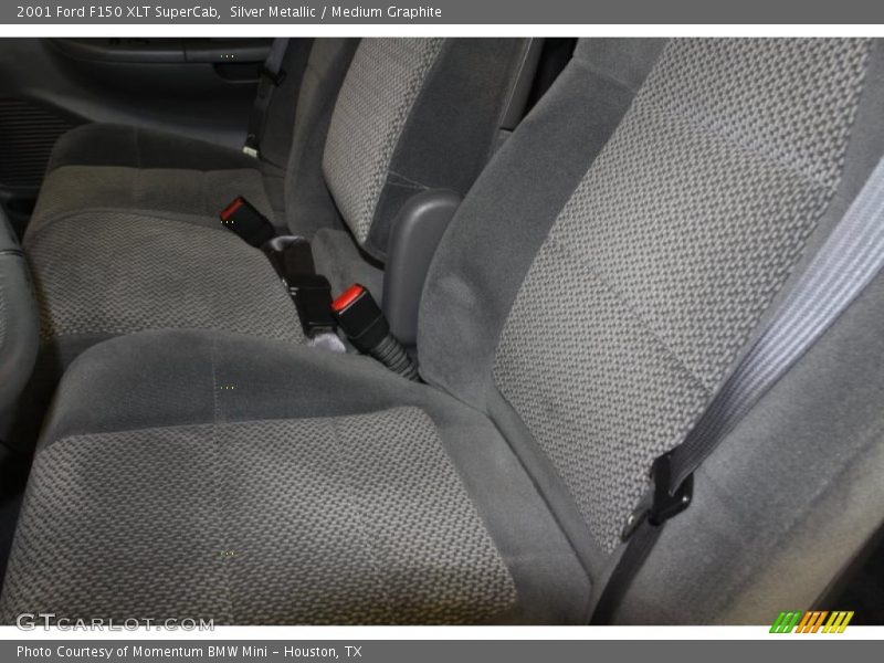Silver Metallic / Medium Graphite 2001 Ford F150 XLT SuperCab