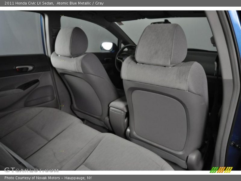  2011 Civic LX Sedan Gray Interior