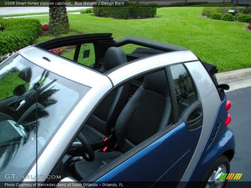 Sunroof of 2008 fortwo passion cabriolet