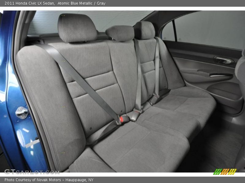  2011 Civic LX Sedan Gray Interior