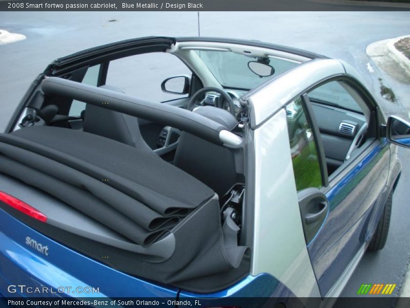 Sunroof of 2008 fortwo passion cabriolet