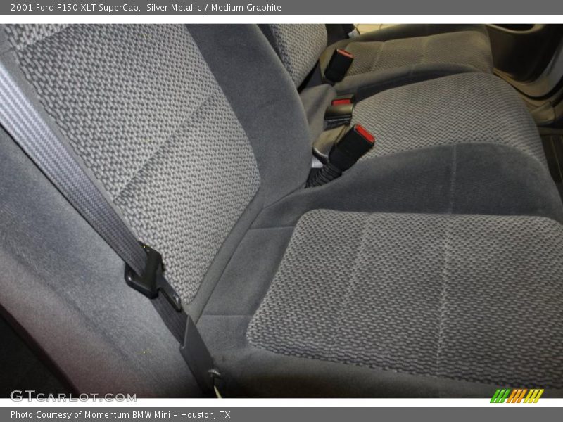 Silver Metallic / Medium Graphite 2001 Ford F150 XLT SuperCab