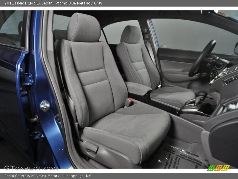  2011 Civic LX Sedan Gray Interior