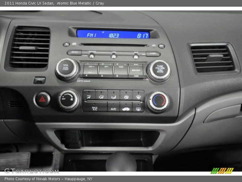 Controls of 2011 Civic LX Sedan