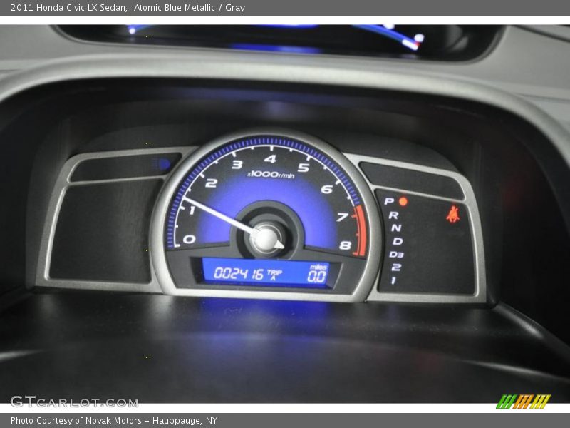  2011 Civic LX Sedan LX Sedan Gauges