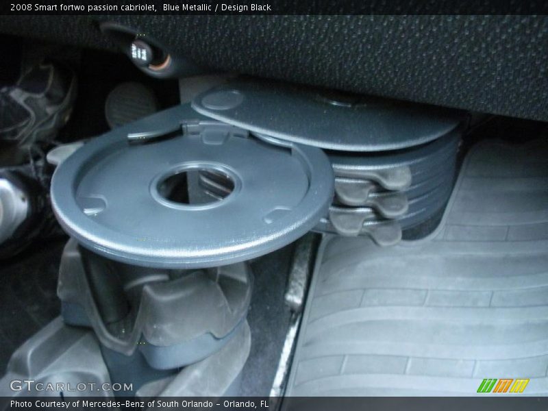 Blue Metallic / Design Black 2008 Smart fortwo passion cabriolet