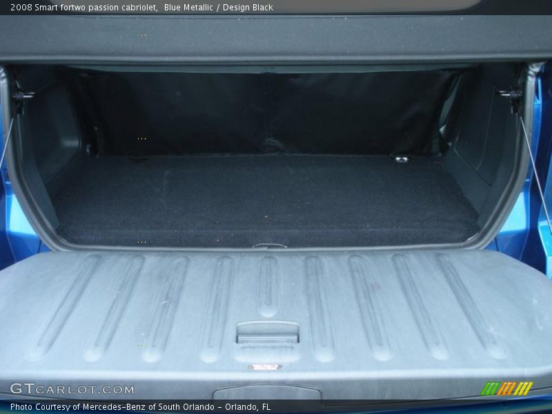 Blue Metallic / Design Black 2008 Smart fortwo passion cabriolet