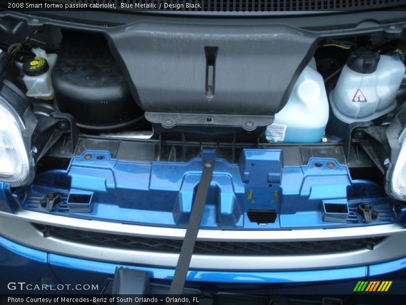  2008 fortwo passion cabriolet Engine - 1.0L DOHC 12V Inline 3 Cylinder
