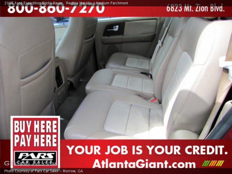 Redfire Metallic / Medium Parchment 2005 Ford Expedition Eddie Bauer