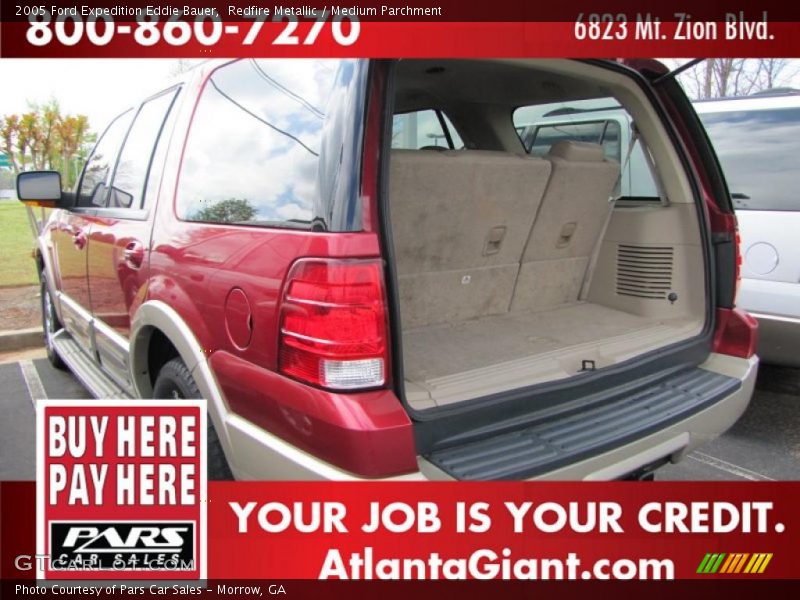 Redfire Metallic / Medium Parchment 2005 Ford Expedition Eddie Bauer