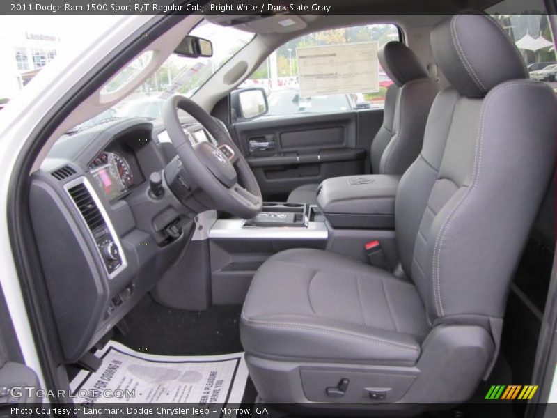  2011 Ram 1500 Sport R/T Regular Cab Dark Slate Gray Interior