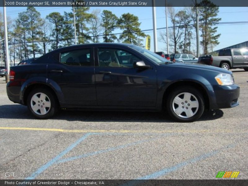 Modern Blue Pearl / Dark Slate Gray/Light Slate Gray 2008 Dodge Avenger SE