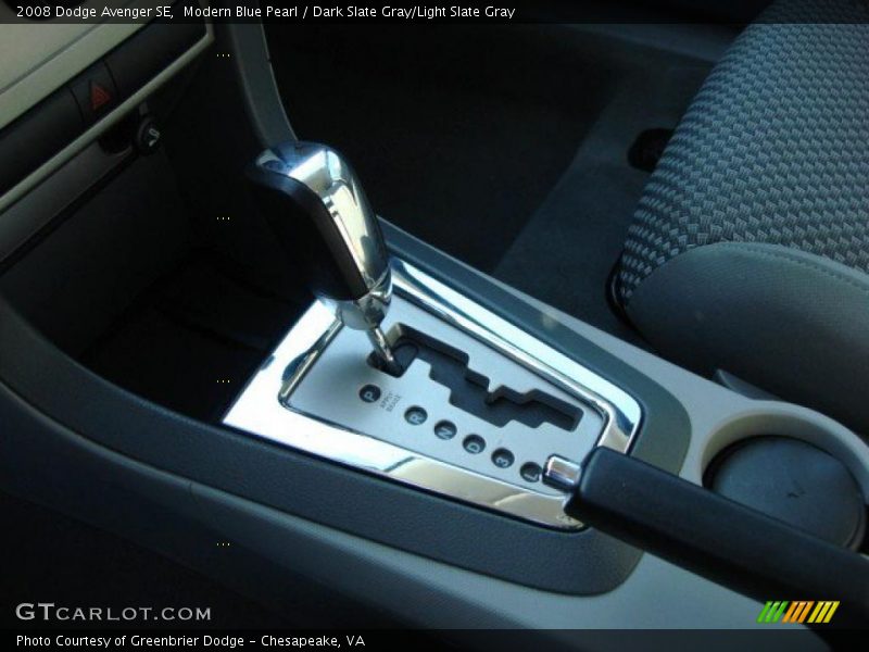 Modern Blue Pearl / Dark Slate Gray/Light Slate Gray 2008 Dodge Avenger SE