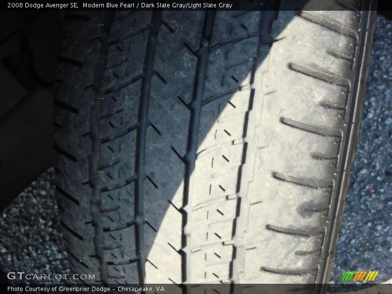 Modern Blue Pearl / Dark Slate Gray/Light Slate Gray 2008 Dodge Avenger SE