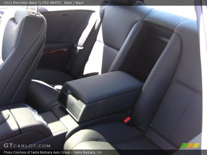 Black / Black 2011 Mercedes-Benz CL 550 4MATIC