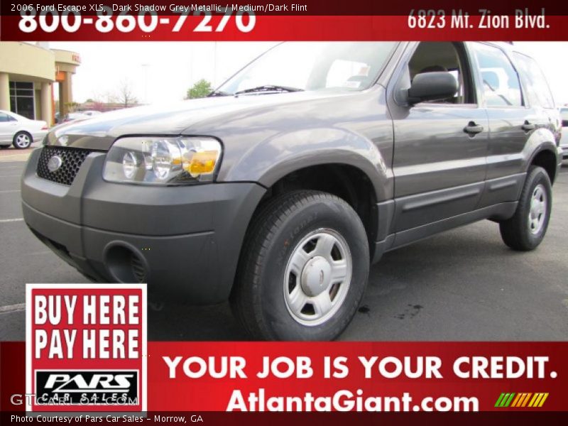 Dark Shadow Grey Metallic / Medium/Dark Flint 2006 Ford Escape XLS