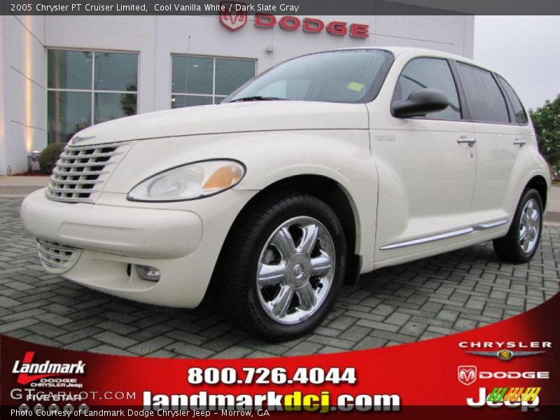 Cool Vanilla White / Dark Slate Gray 2005 Chrysler PT Cruiser Limited