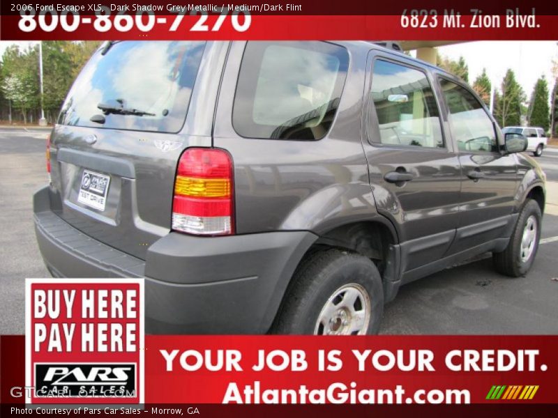 Dark Shadow Grey Metallic / Medium/Dark Flint 2006 Ford Escape XLS