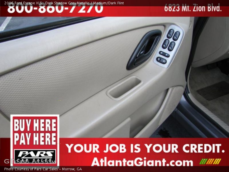 Dark Shadow Grey Metallic / Medium/Dark Flint 2006 Ford Escape XLS