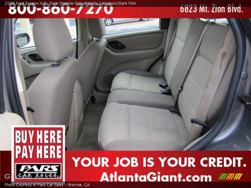 Dark Shadow Grey Metallic / Medium/Dark Flint 2006 Ford Escape XLS