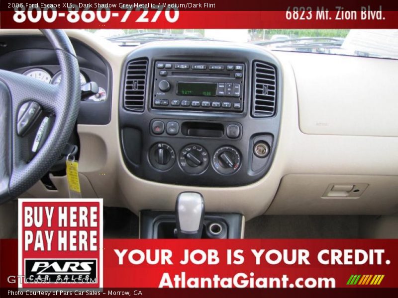 Dark Shadow Grey Metallic / Medium/Dark Flint 2006 Ford Escape XLS
