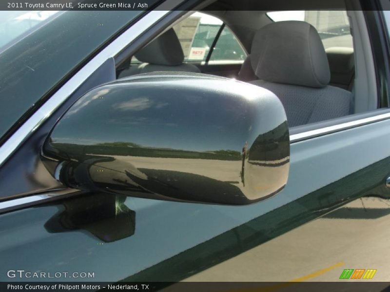 Spruce Green Mica / Ash 2011 Toyota Camry LE