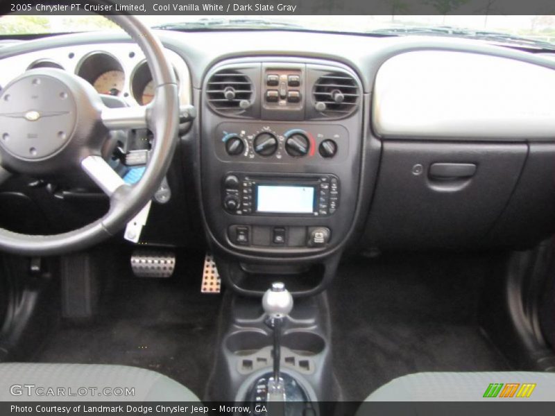 Dashboard of 2005 PT Cruiser Limited