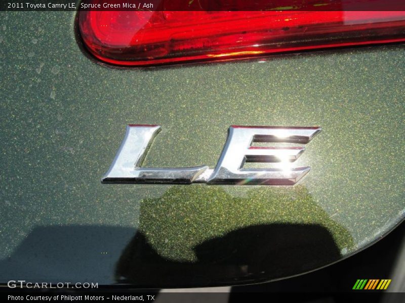 Spruce Green Mica / Ash 2011 Toyota Camry LE