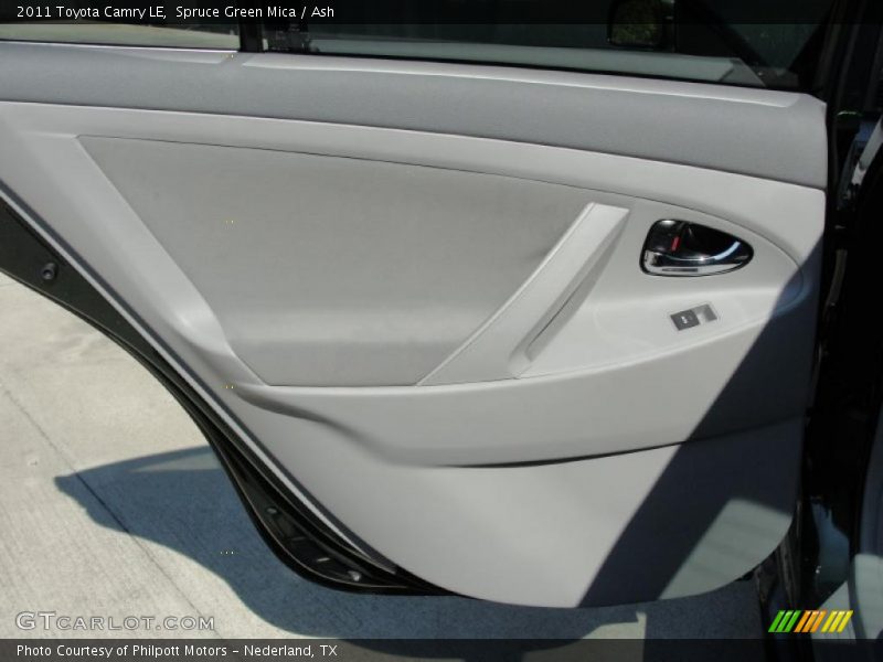 Spruce Green Mica / Ash 2011 Toyota Camry LE