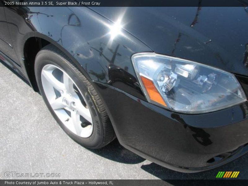 Super Black / Frost Gray 2005 Nissan Altima 3.5 SE